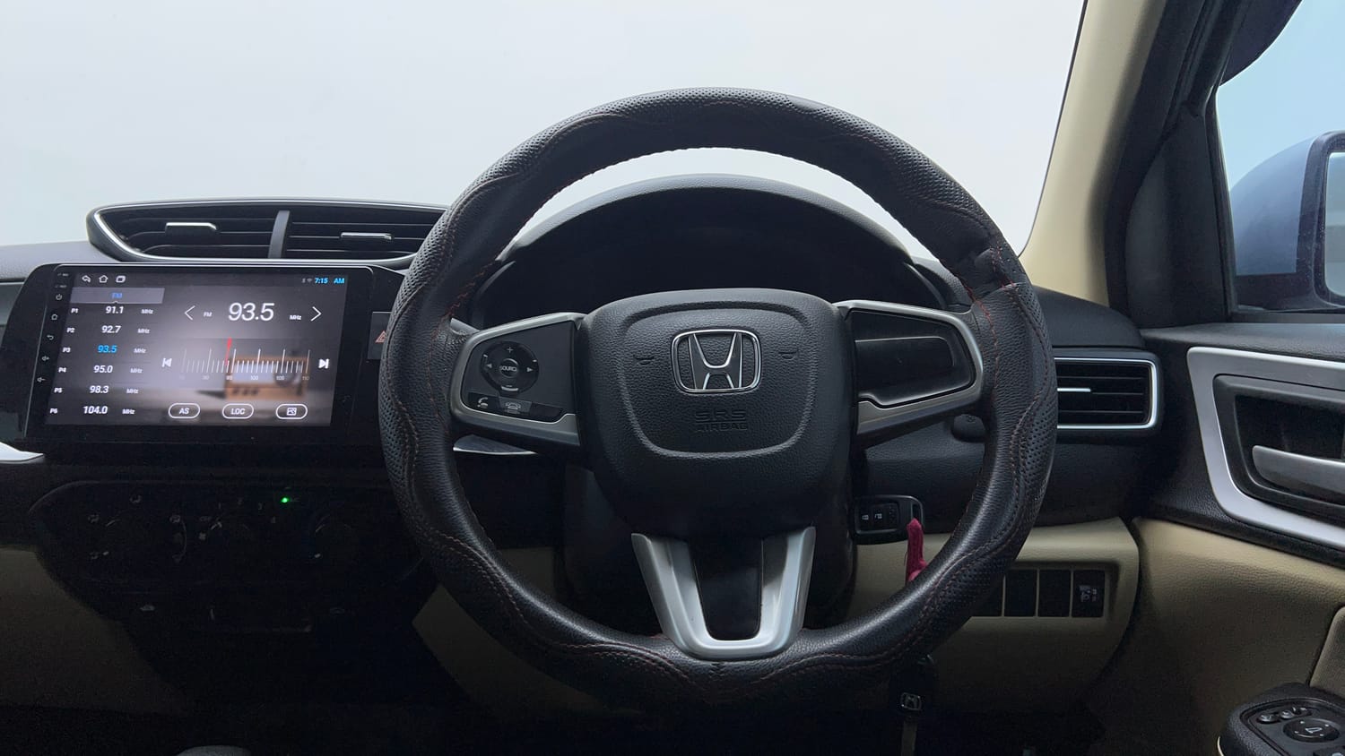 Used 2023 Honda Amaze S 1.2 Petrol CVT Petrol Automatic interior STEERING VIEW