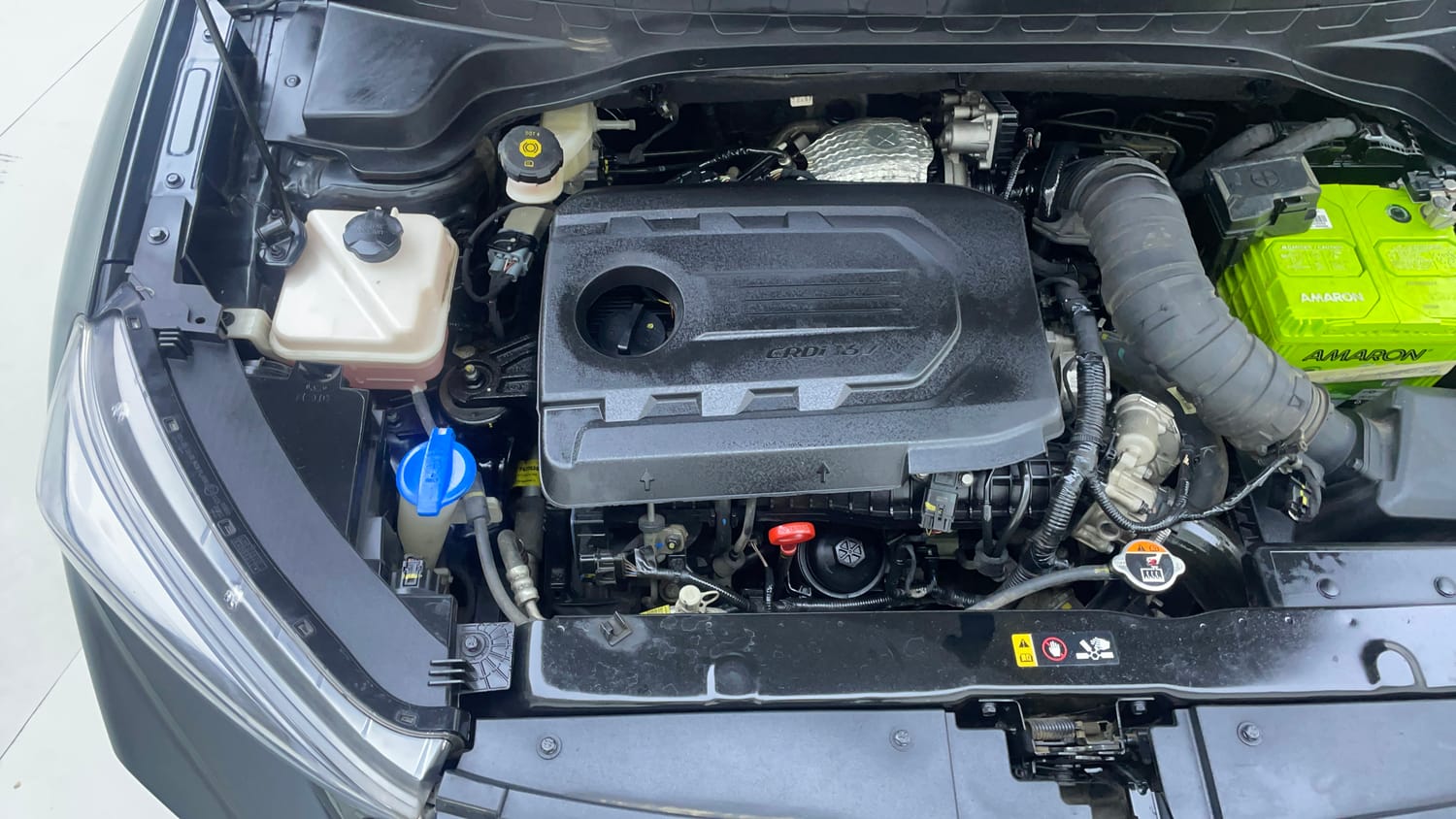 Used 2023 Kia Sonet X Line 1.5 Diesel AT Diesel Automatic engine ENGINE RIGHT SIDE VIEW