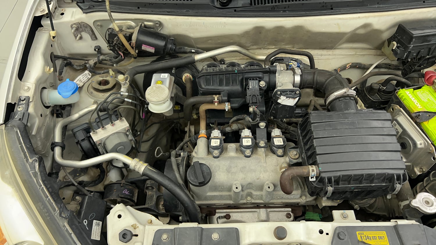 Used 2021 Maruti Suzuki Alto 800 LXi Petrol Manual engine ENGINE RIGHT SIDE VIEW
