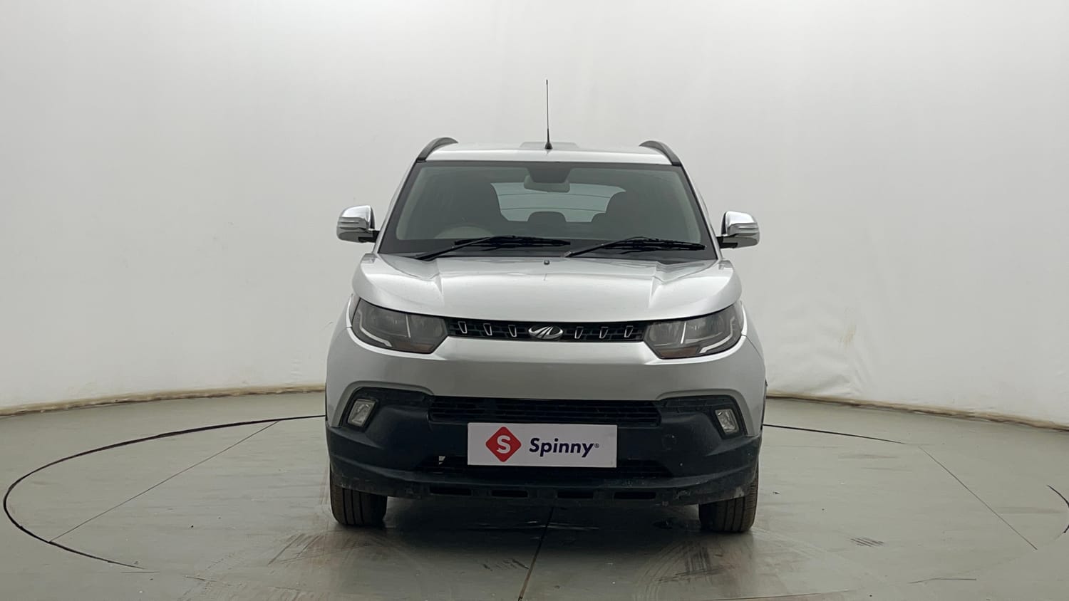 Used 2019 Mahindra KUV100 K8 D 6 STR Diesel Manual exterior FRONT VIEW
