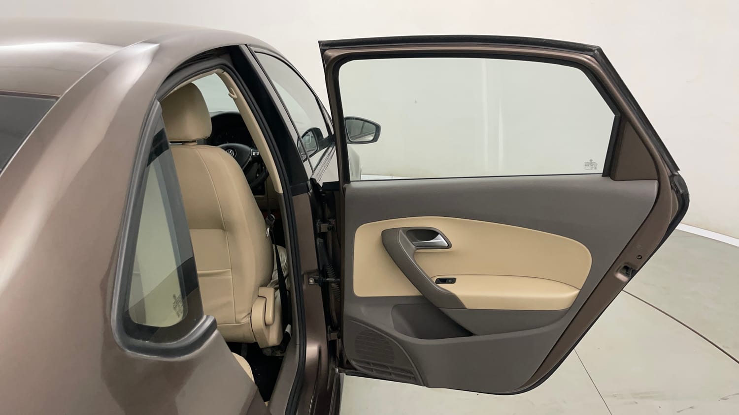 Used 2015 Volkswagen Vento Highline Diesel AT Diesel Automatic interior RIGHT REAR DOOR OPEN VIEW