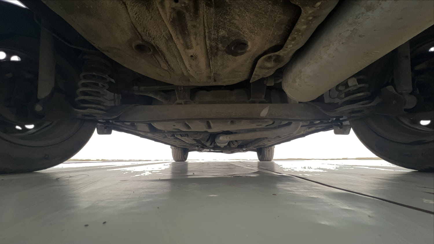 Used 2019 hyundai Venue S 1.0 Turbo Petrol Petrol Manual extra REAR UNDERBODY VIEW (TAKEN FROM REAR)