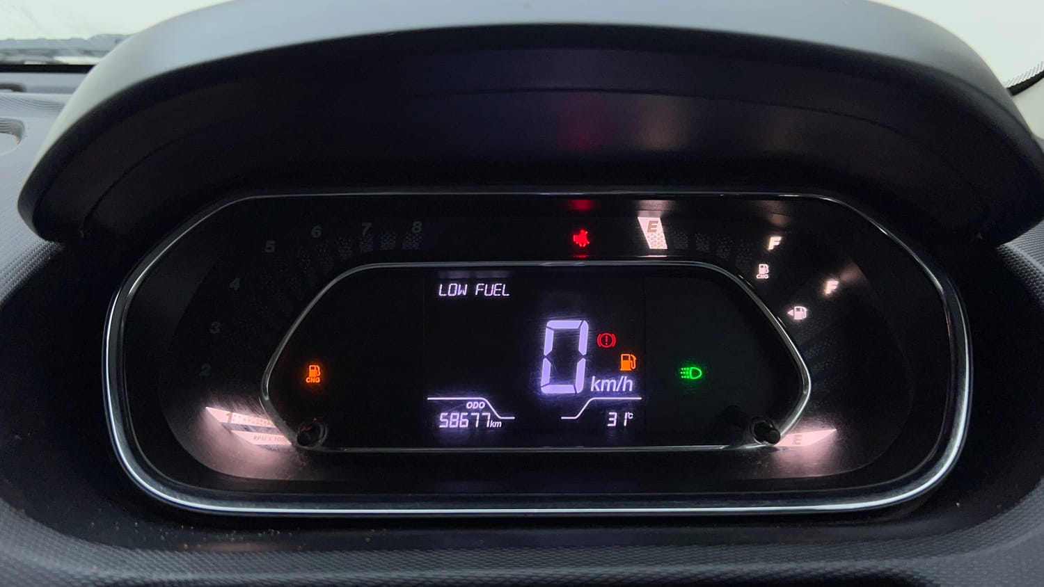 Used 2022 Tata Tiago XZ Plus CNG Cng Manual interior CLUSTERMETER VIEW