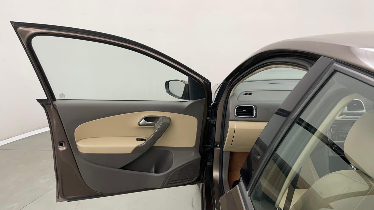 Used 2015 Volkswagen Vento Highline Diesel AT Diesel Automatic interior LEFT FRONT DOOR OPEN VIEW