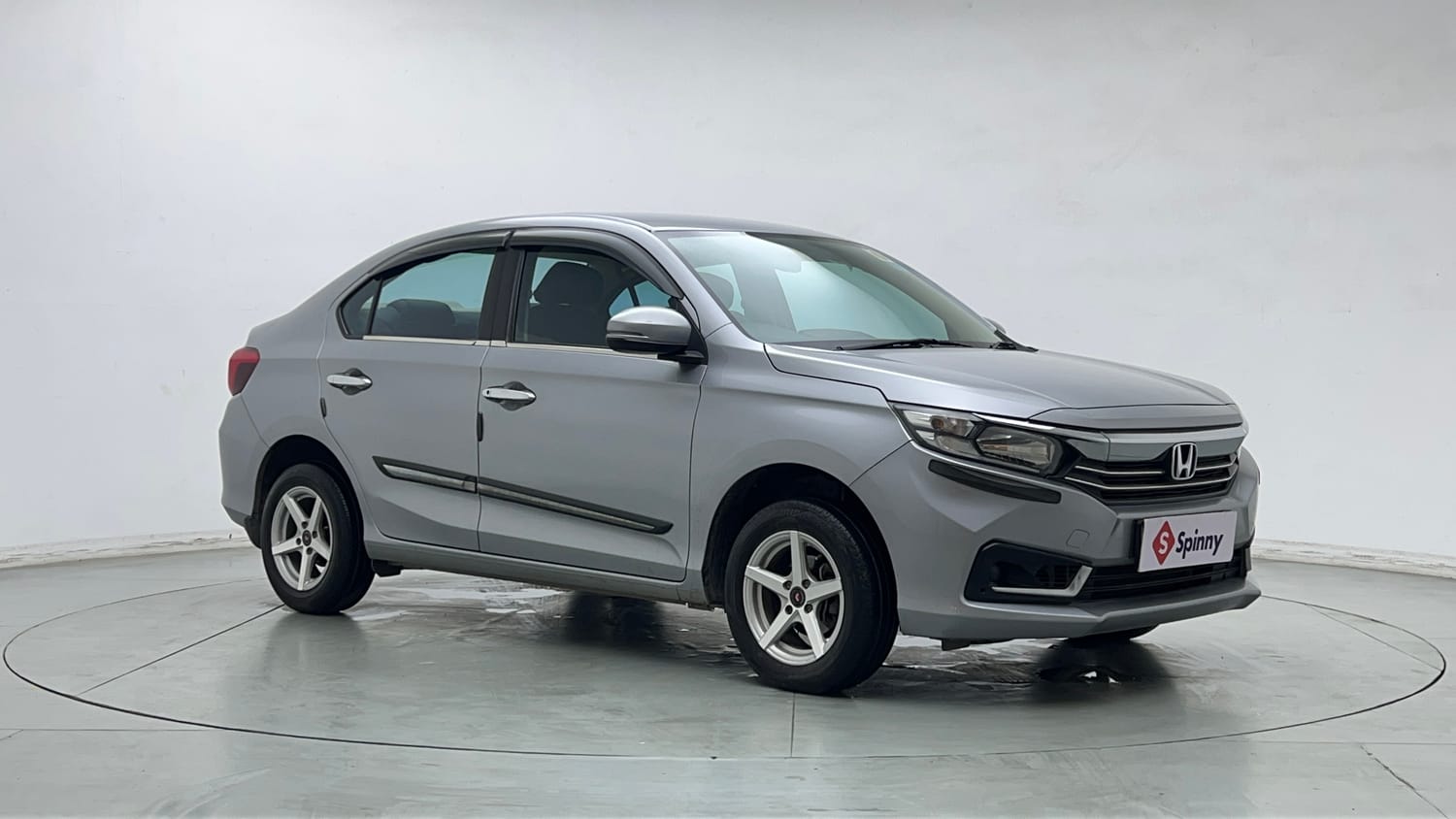 Used 2023 Honda Amaze S 1.2 Petrol CVT Petrol Automatic exterior RIGHT FRONT CORNER VIEW