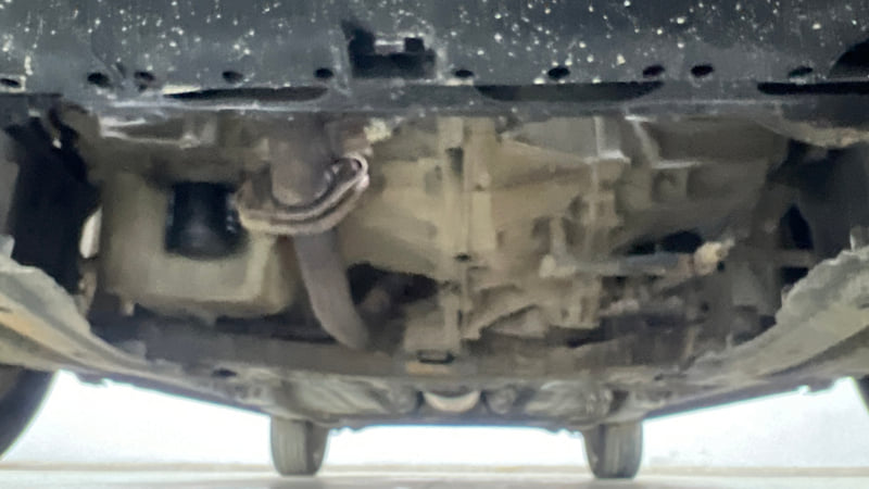 Used 2017 Maruti Suzuki Baleno Alpha 1.2 Petrol Manual extra FRONT LEFT UNDERBODY VIEW