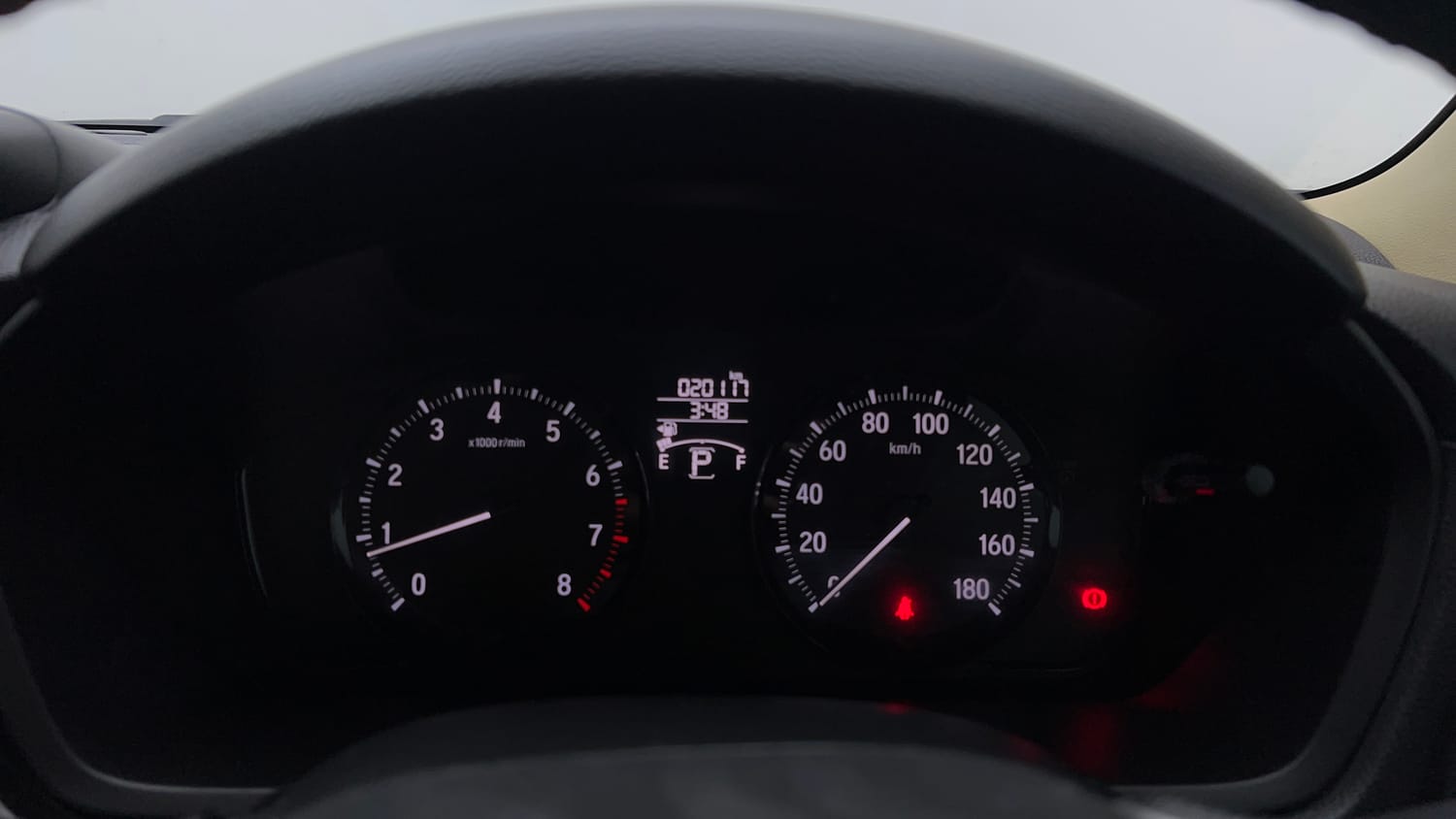 Used 2023 Honda Amaze S 1.2 Petrol CVT Petrol Automatic interior CLUSTERMETER VIEW