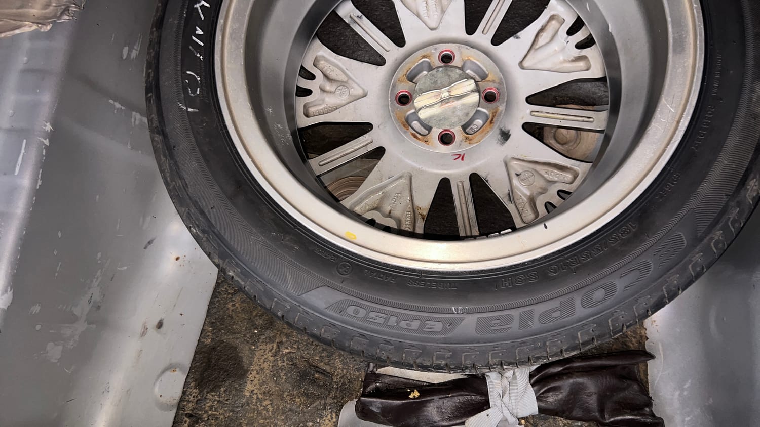 Used 2018 Honda City VX Petrol Petrol Manual tyres SPARE TYRE VIEW