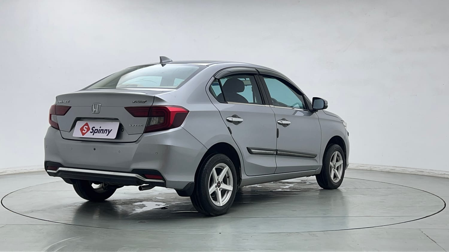 Used 2023 Honda Amaze S 1.2 Petrol CVT Petrol Automatic exterior RIGHT REAR CORNER VIEW