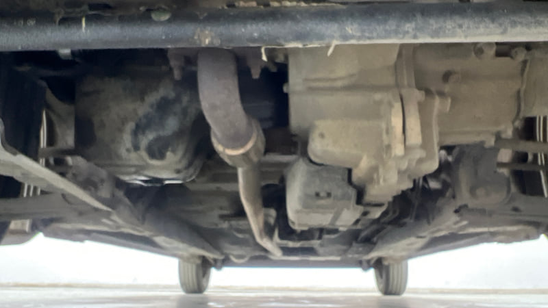 Used 2018 Hyundai Eon Magna + Petrol Manual extra FRONT LEFT UNDERBODY VIEW