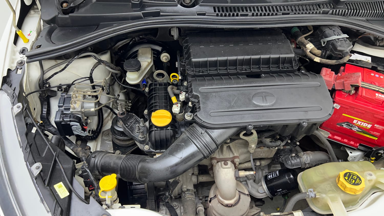 Used 2022 Tata Tiago XZ Plus CNG Cng Manual engine ENGINE RIGHT SIDE VIEW