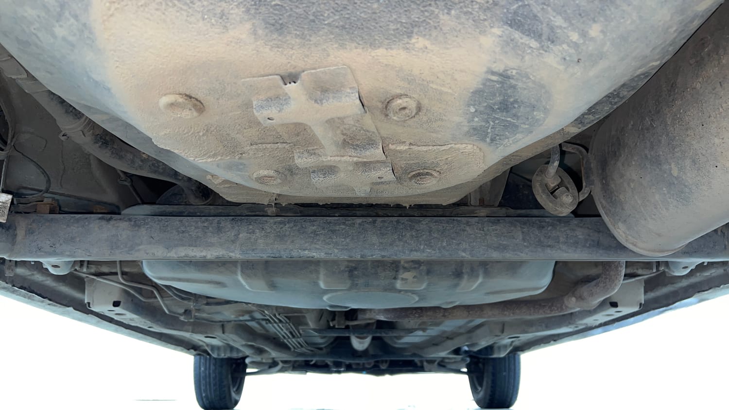 Used 2022 Tata Tiago XZ Plus CNG Cng Manual extra REAR UNDERBODY VIEW (TAKEN FROM REAR)