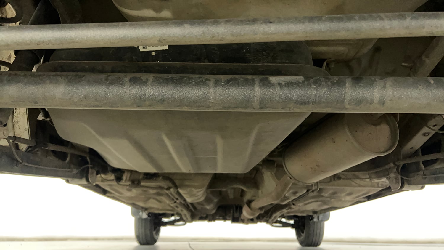 Used 2021 Maruti Suzuki Alto 800 LXi Petrol Manual extra REAR UNDERBODY VIEW (TAKEN FROM REAR)