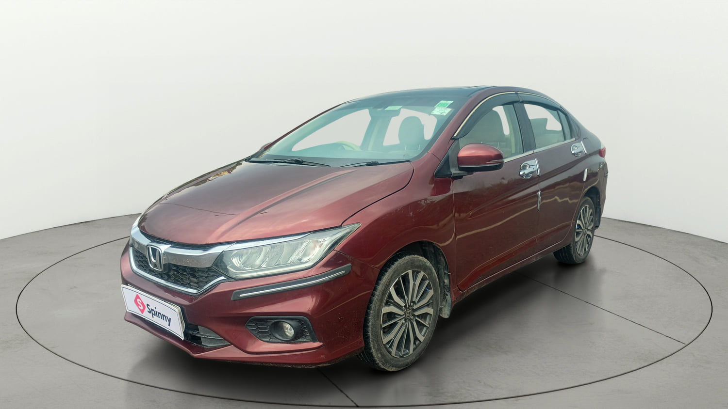 Used 2017 Honda City ZX Diesel Diesel Manual exterior LEFT FRONT CORNER VIEW