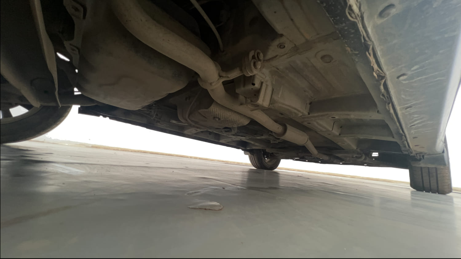 Used 2019 Mahindra KUV100 K8 D 6 STR Diesel Manual extra REAR RIGHT UNDERBODY VIEW