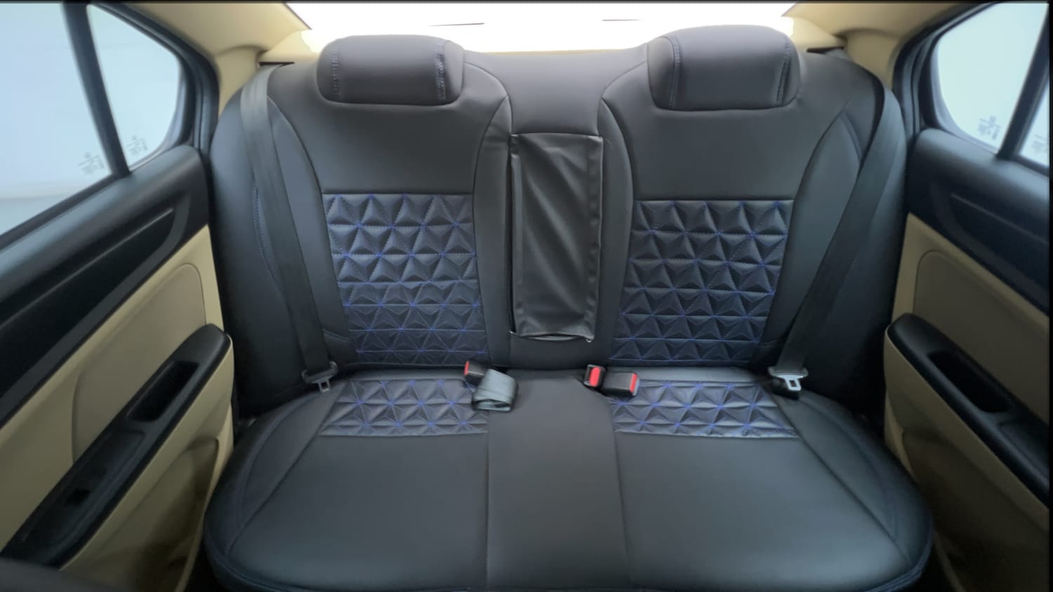 Used 2023 Honda Amaze S 1.2 Petrol CVT Petrol Automatic interior REAR SEAT CONDITION VIEW