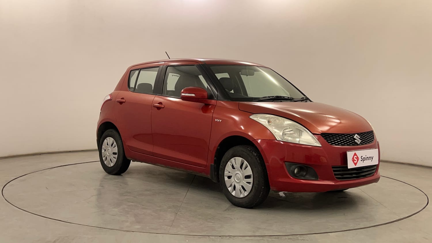 Used 2014 Maruti Suzuki Swift VXi Petrol Manual exterior RIGHT FRONT CORNER VIEW