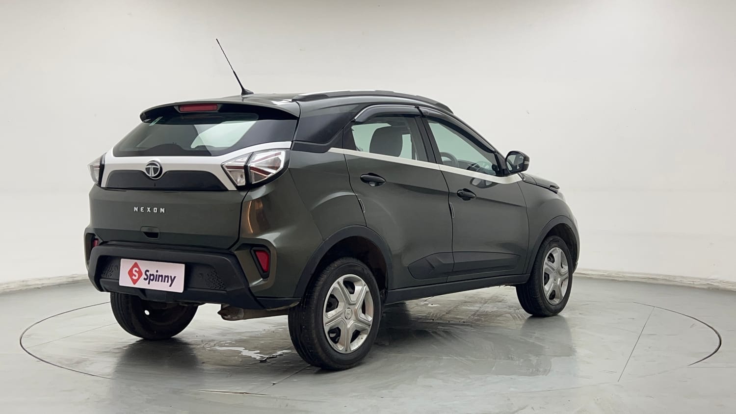 Used 2023 Tata Nexon XM (S) Petrol Manual exterior RIGHT REAR CORNER VIEW