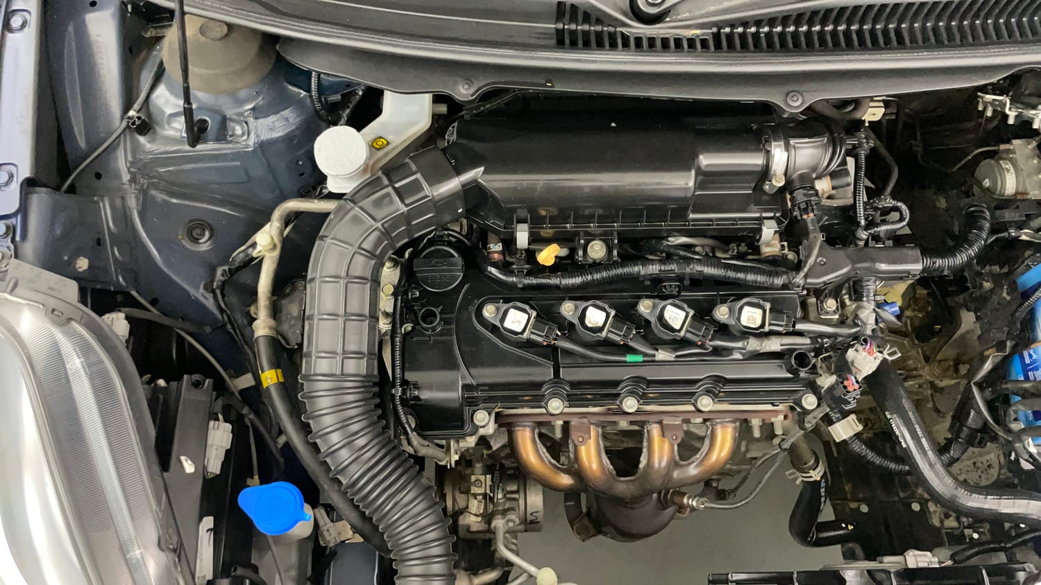 Used 2019 Maruti Suzuki Baleno Delta 1.2 Petrol Manual engine ENGINE RIGHT SIDE VIEW