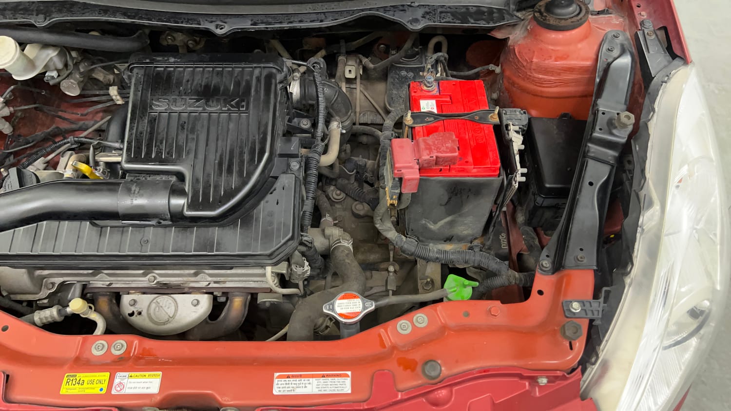 Used 2014 Maruti Suzuki Swift VXi Petrol Manual engine ENGINE LEFT SIDE VIEW
