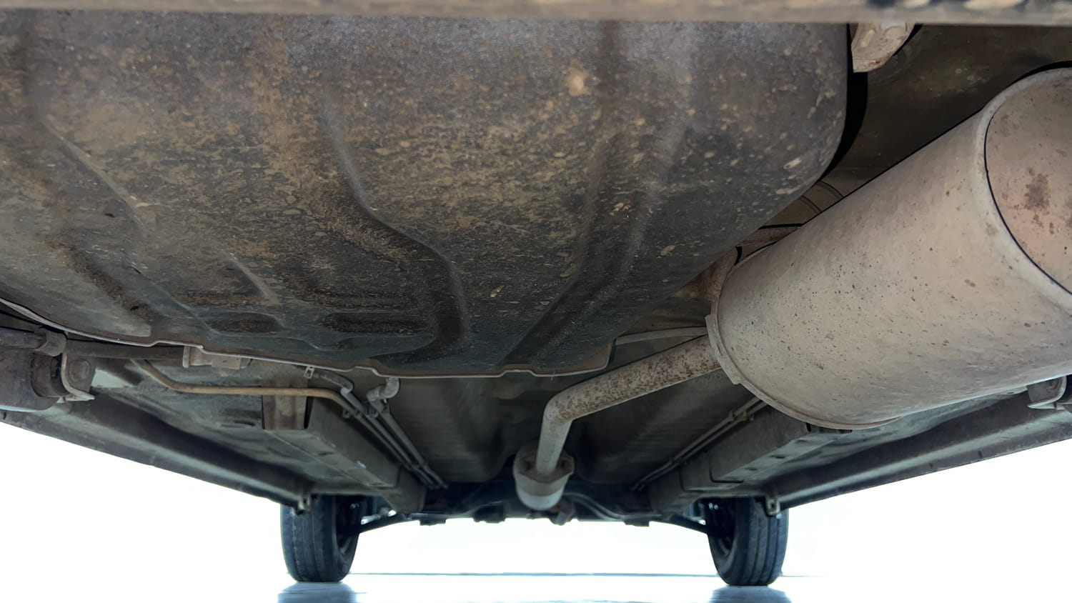 Used 2018 Maruti Suzuki Wagon R LXI CNG Cng Manual extra REAR UNDERBODY VIEW (TAKEN FROM REAR)
