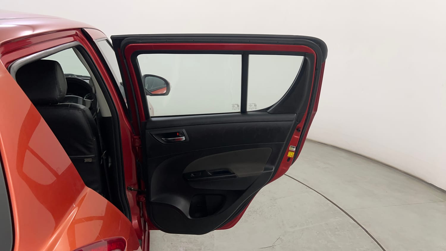 Used 2014 Maruti Suzuki Swift VXi Petrol Manual interior RIGHT REAR DOOR OPEN VIEW