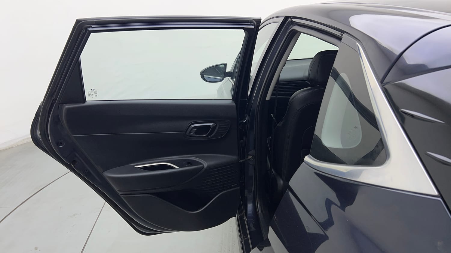 Used 2022 Hyundai New i20 Asta (O) 1.0 Turbo DCT Petrol Automatic interior LEFT REAR DOOR OPEN VIEW