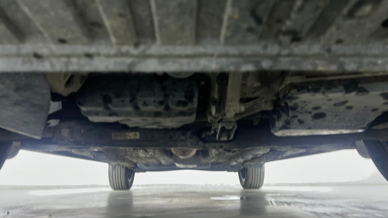 Used 2022 Volkswagen Virtus Topline 1.0 TSI AT Petrol Automatic extra FRONT LEFT UNDERBODY VIEW
