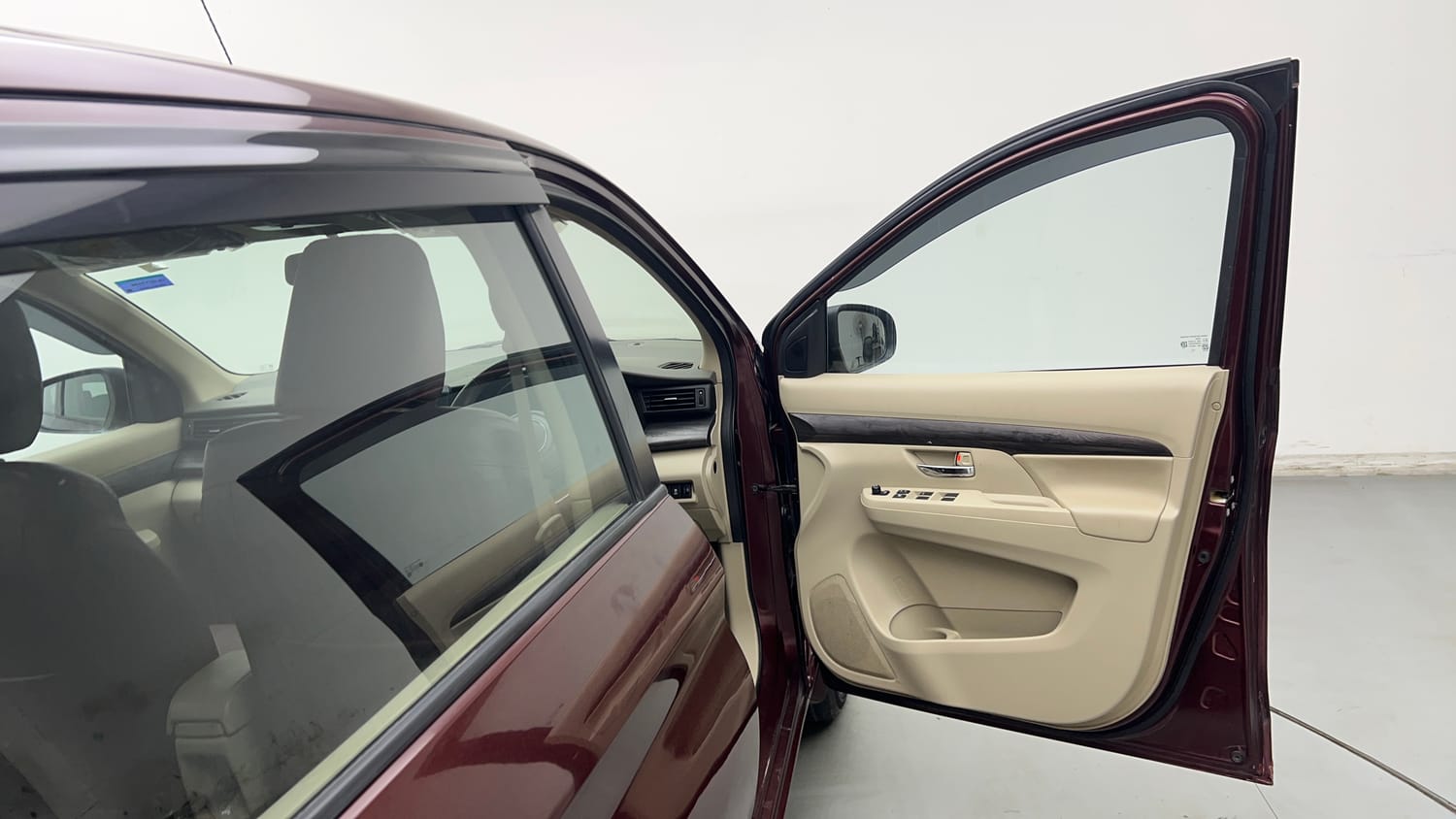 Used 2022 Maruti Suzuki Ertiga ZXi Plus Petrol Manual interior RIGHT FRONT DOOR OPEN VIEW