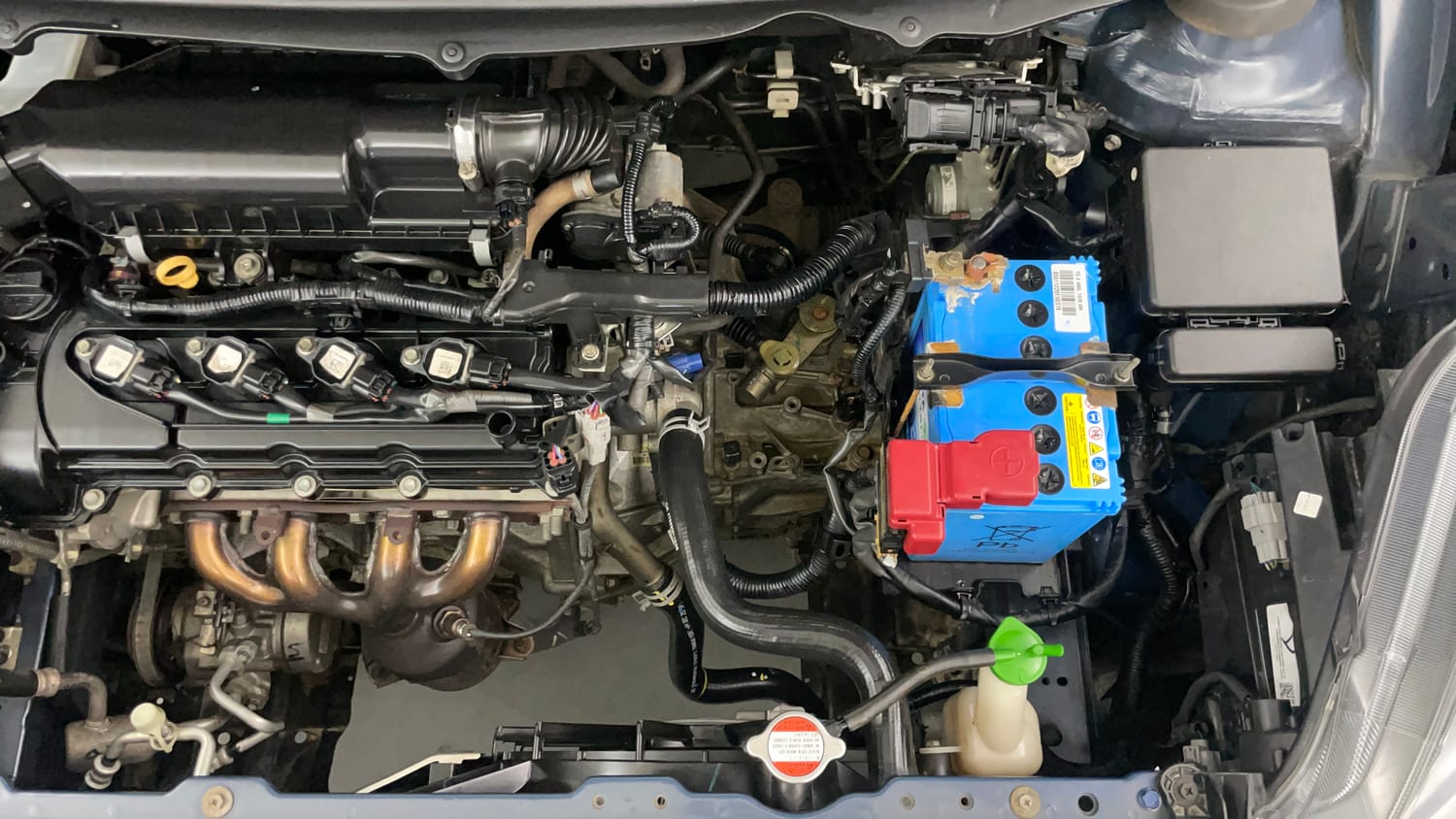 Used 2019 Maruti Suzuki Baleno Delta 1.2 Petrol Manual engine ENGINE LEFT SIDE VIEW