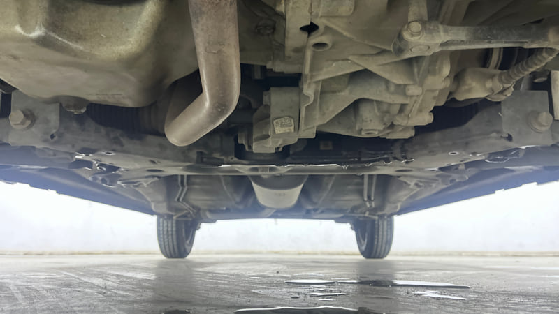 Used 2023 Maruti Suzuki S-Presso Vxi Plus Petrol Manual extra FRONT LEFT UNDERBODY VIEW