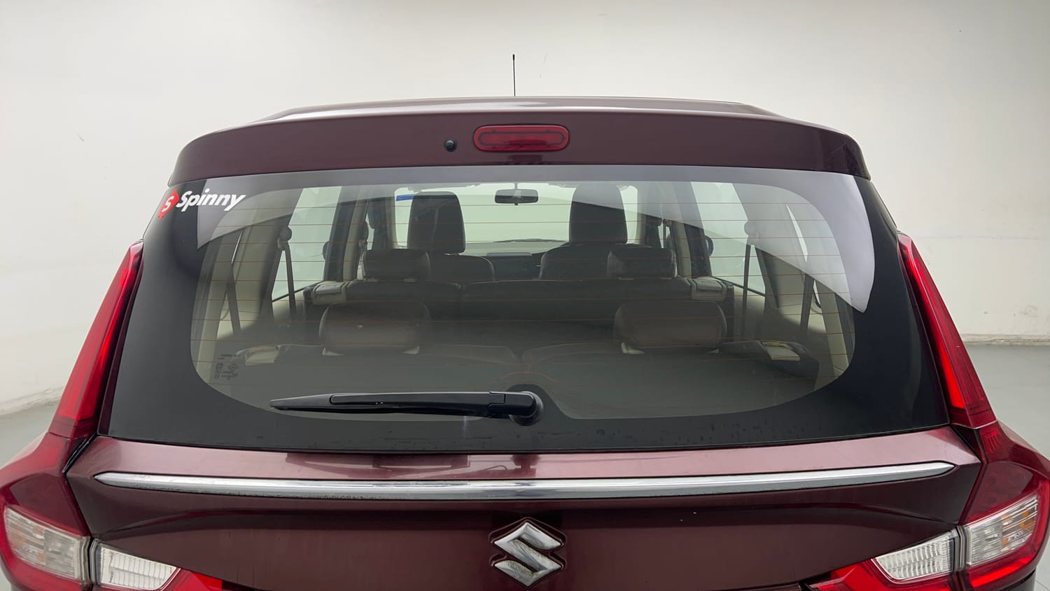 Used 2022 Maruti Suzuki Ertiga ZXi Plus Petrol Manual exterior BACK WINDSHIELD VIEW