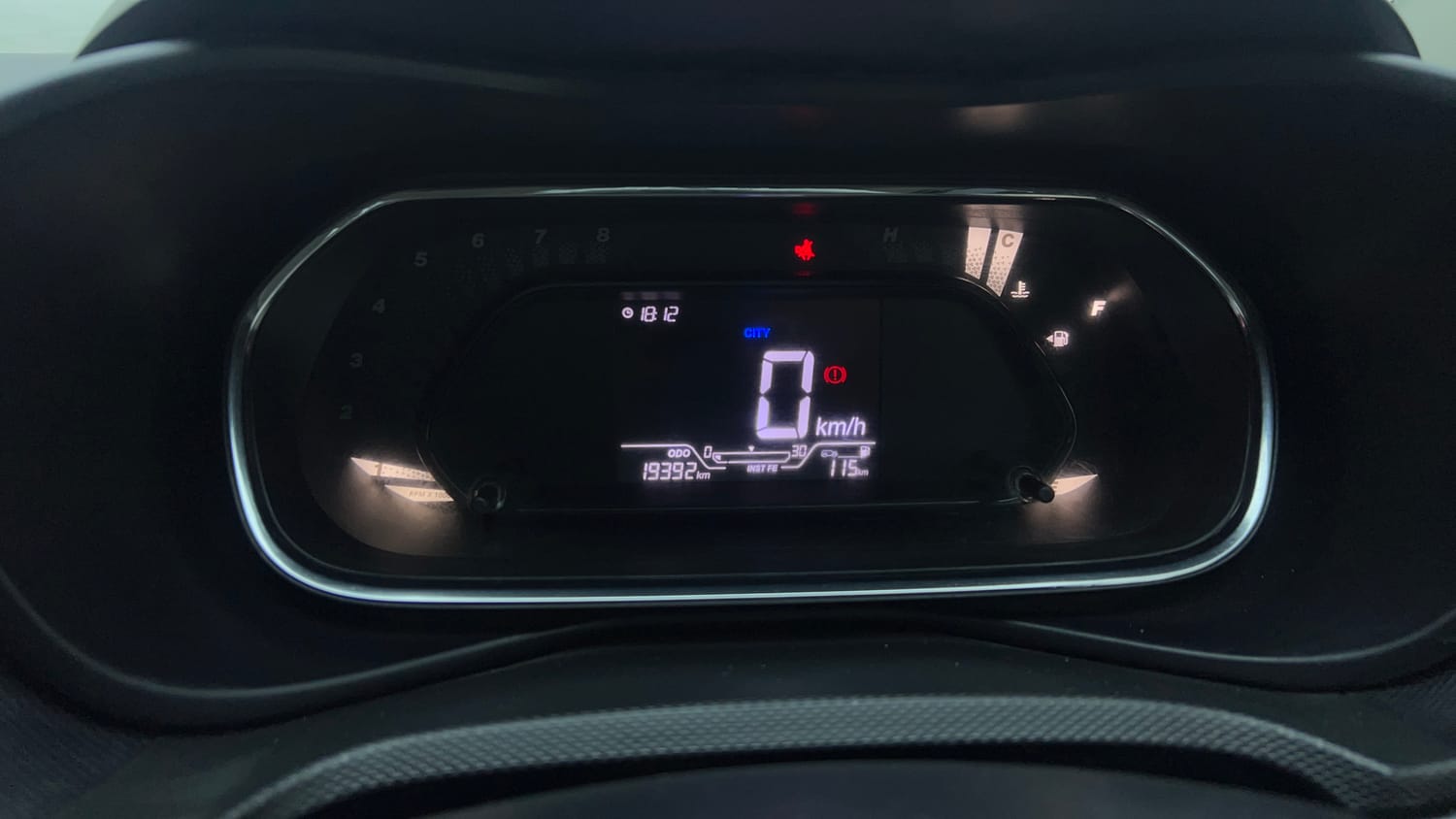 Used 2023 Tata Nexon XM (S) Petrol Manual interior CLUSTERMETER VIEW