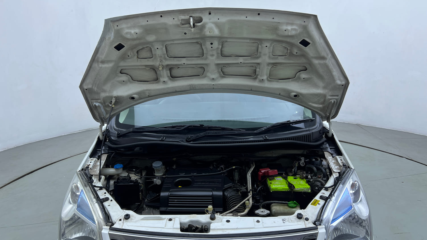 Used 2018 Maruti Suzuki Wagon R LXI CNG Cng Manual engine ENGINE & BONNET OPEN FRONT VIEW