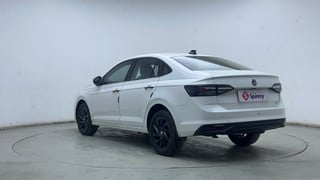 Used 2022 Volkswagen Virtus Topline 1.0 TSI AT Petrol Automatic exterior LEFT REAR CORNER VIEW