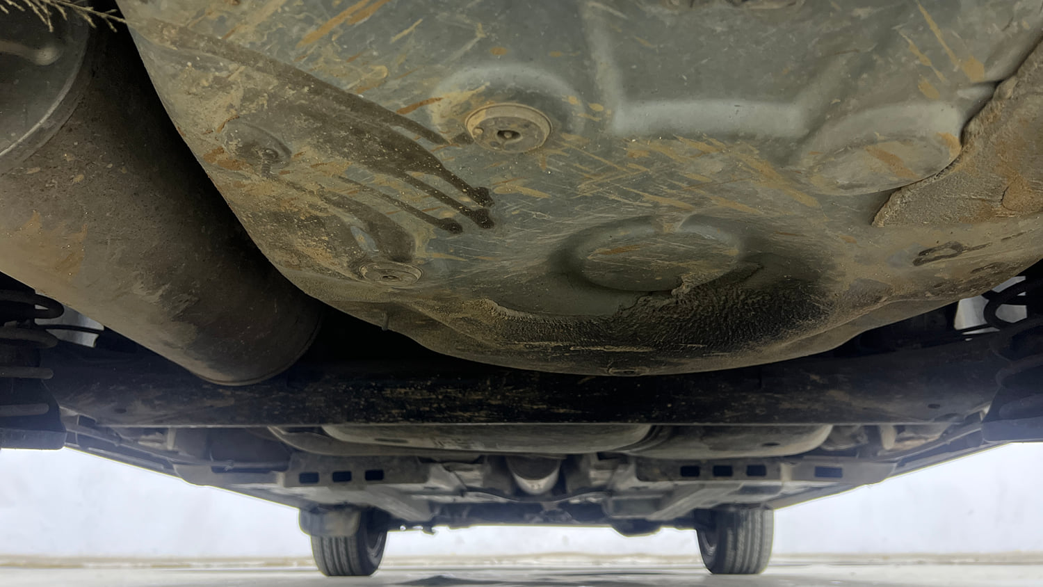 Used 2021 Volkswagen Polo Comfortline 1.0L MPI Petrol Manual extra REAR UNDERBODY VIEW (TAKEN FROM REAR)