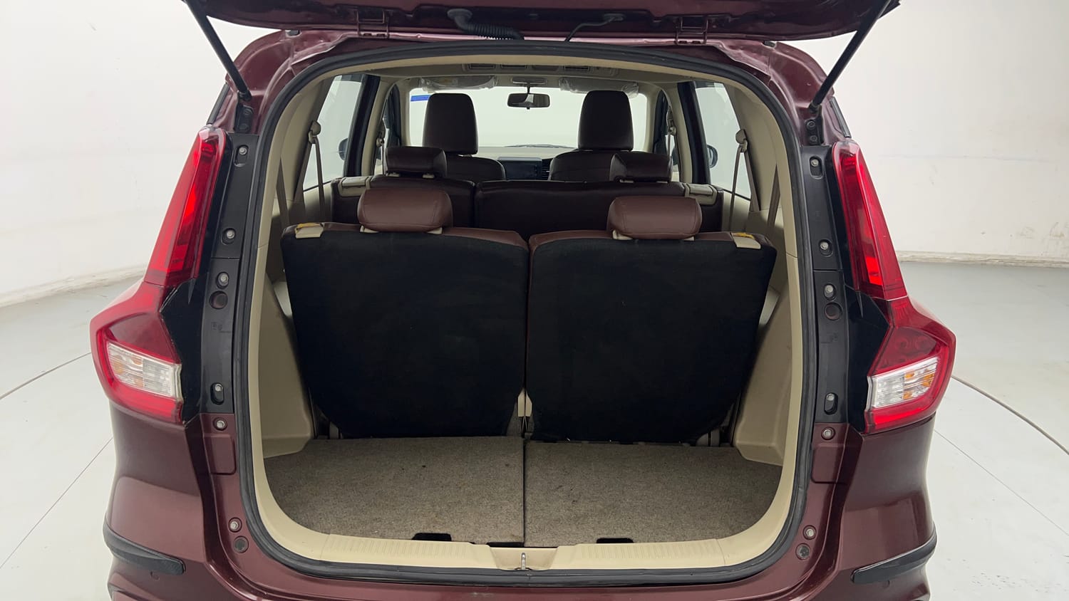 Used 2022 Maruti Suzuki Ertiga ZXi Plus Petrol Manual interior DICKY INSIDE VIEW