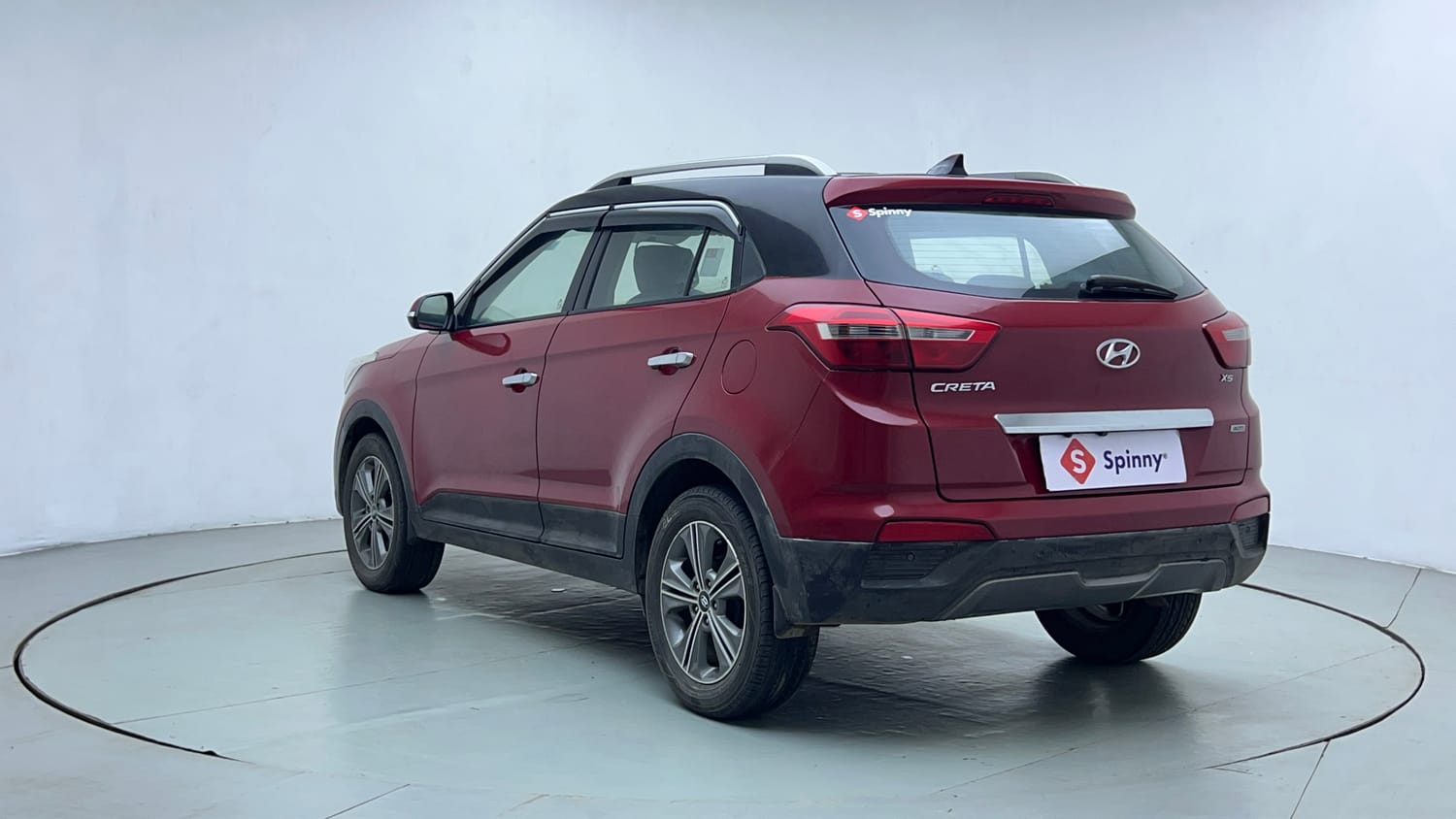 Used 2017 Hyundai Creta 1.6 SX Plus AT Petrol Petrol Automatic exterior LEFT REAR CORNER VIEW