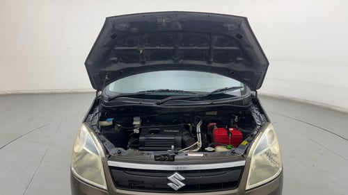 Used 2013 Maruti Suzuki Wagon R VXI Petrol Manual engine ENGINE & BONNET OPEN FRONT VIEW
