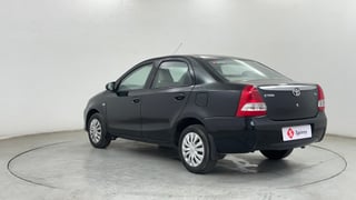 Used 2015 Toyota Etios G Petrol Manual exterior LEFT REAR CORNER VIEW