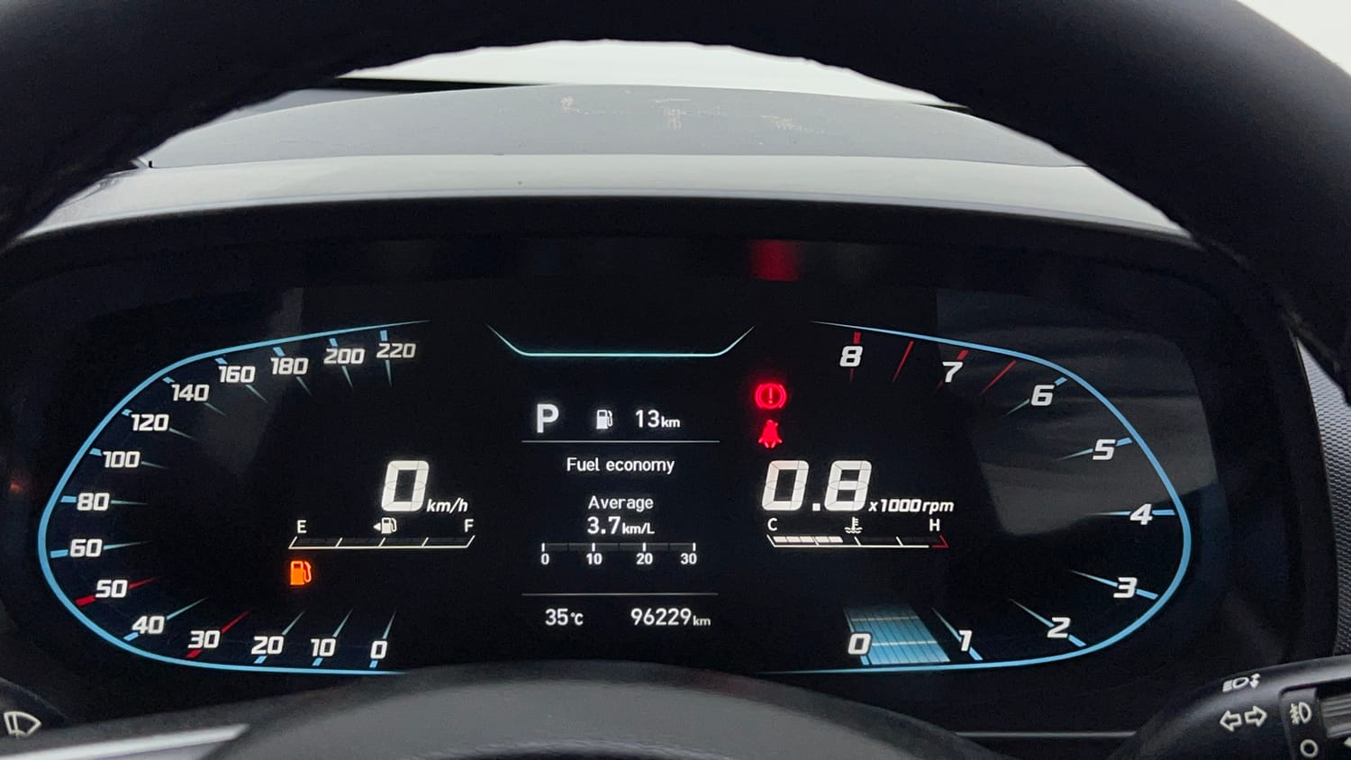 Used 2022 Hyundai New i20 Asta (O) 1.0 Turbo DCT Petrol Automatic interior CLUSTERMETER VIEW