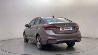 Used 2017 Hyundai Verna SX 1.6 VTVT Petrol Manual exterior LEFT REAR CORNER VIEW