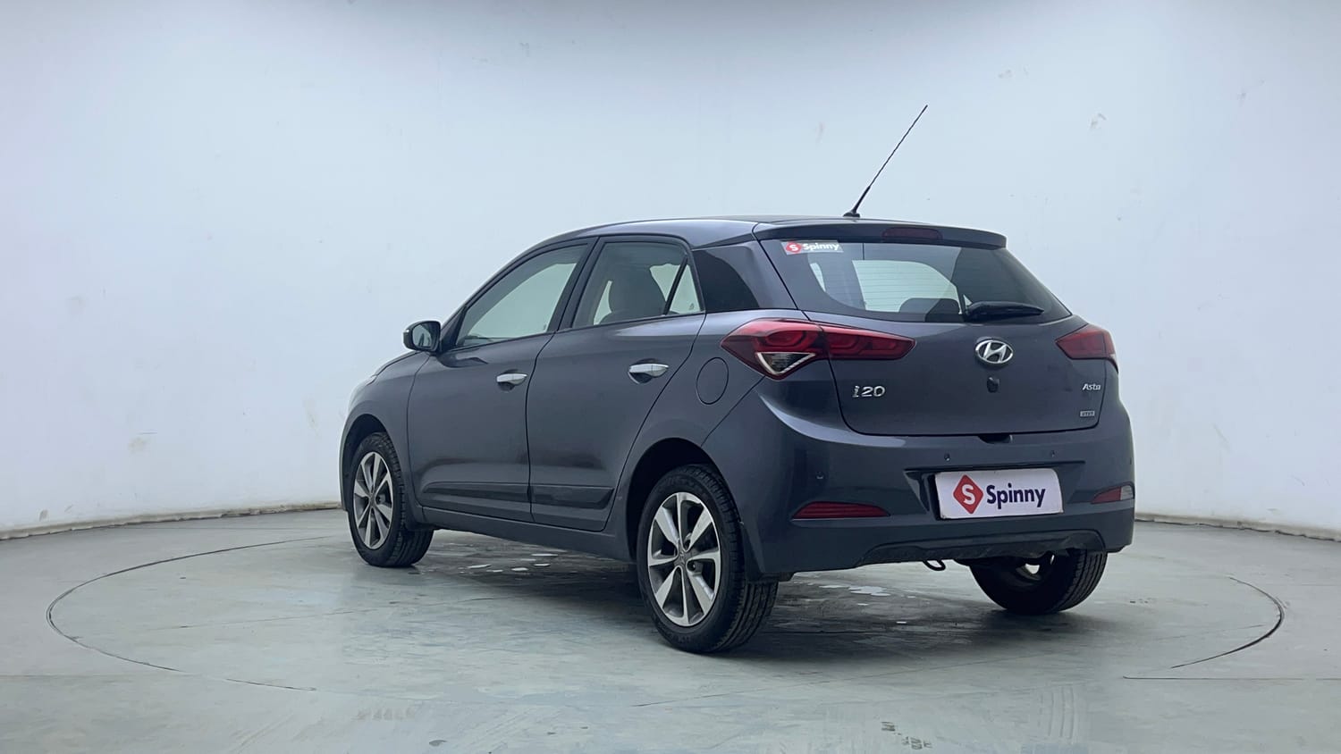 Used 2017 Hyundai Elite i20 Asta 1.2 Petrol Manual exterior LEFT REAR CORNER VIEW