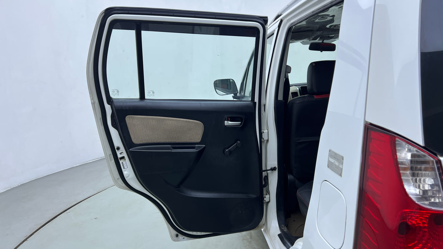 Used 2018 Maruti Suzuki Wagon R LXI CNG Cng Manual interior LEFT REAR DOOR OPEN VIEW