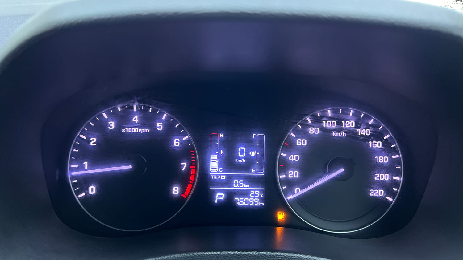 Used 2017 Hyundai Creta 1.6 SX Plus AT Petrol Petrol Automatic interior CLUSTERMETER VIEW