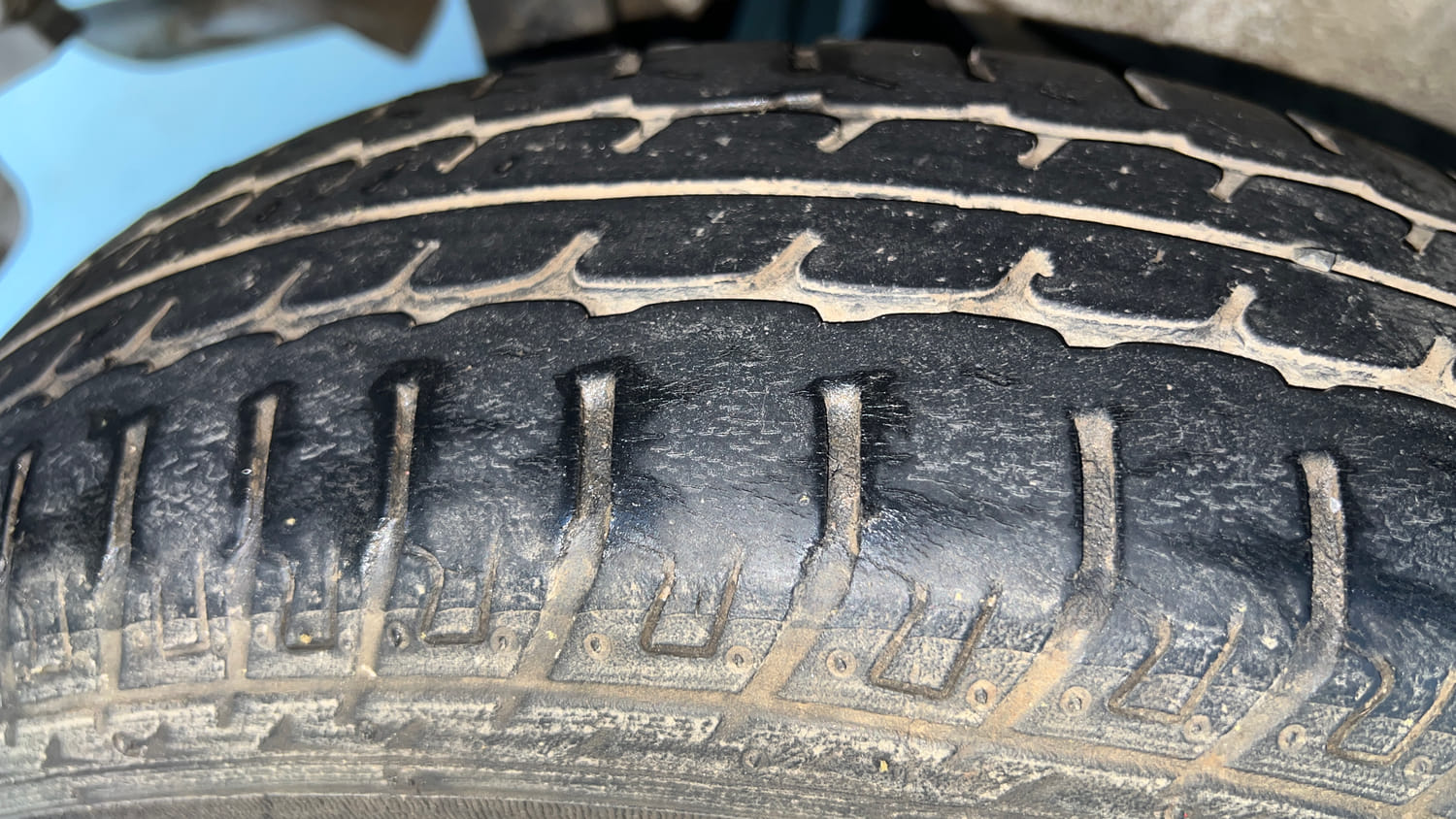Used 2018 Maruti Suzuki Wagon R LXI CNG Cng Manual tyres RIGHT REAR TYRE TREAD VIEW