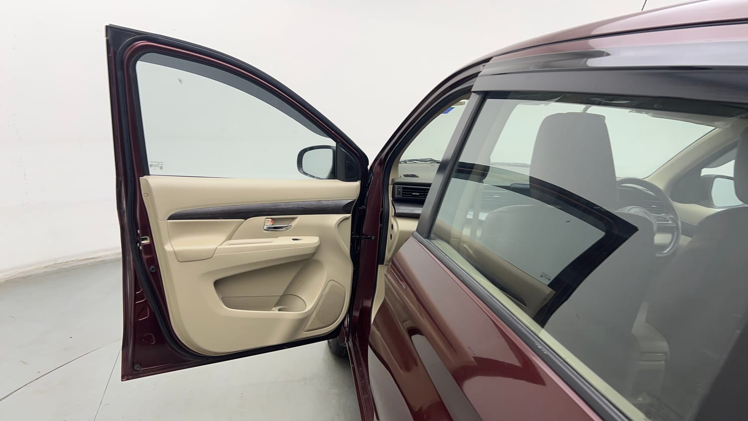 Used 2022 Maruti Suzuki Ertiga ZXi Plus Petrol Manual interior LEFT FRONT DOOR OPEN VIEW