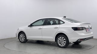 Used 2023 Volkswagen Virtus Highline 1.0 TSI AT Petrol Automatic exterior LEFT REAR CORNER VIEW