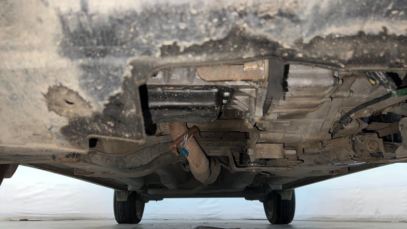 Used 2021 Tata Nexon XMA (S) Diesel Diesel Automatic extra FRONT LEFT UNDERBODY VIEW