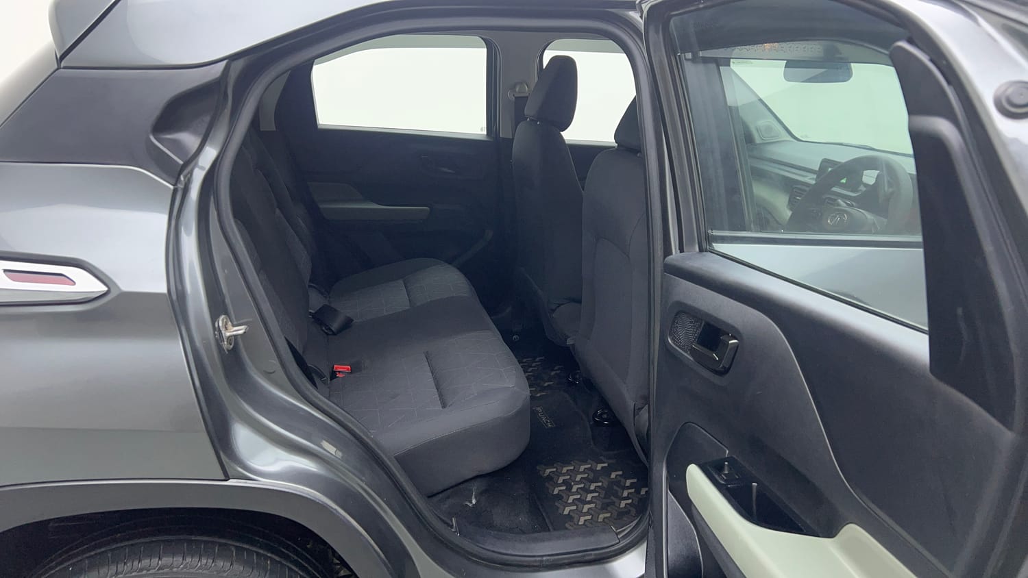 Used 2022 Tata Punch Adventure AMT Petrol Automatic interior RIGHT SIDE REAR DOOR CABIN VIEW
